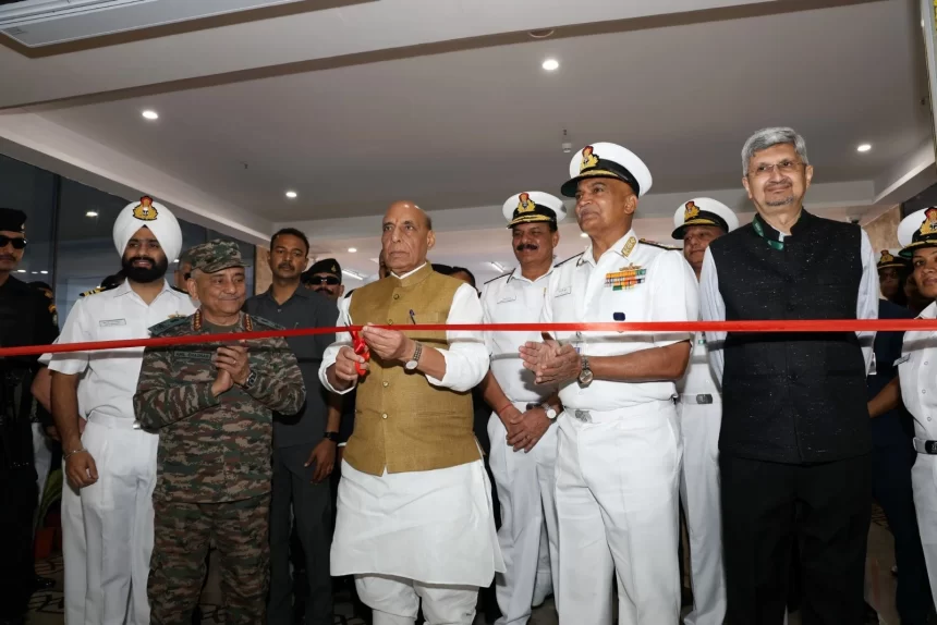 MOD Rajnath Singh inaugurates navy’s new headquarters in The Capital