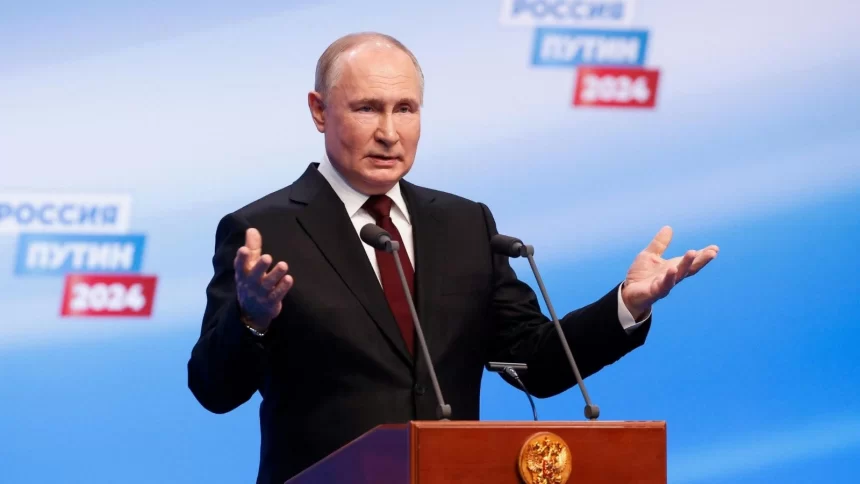 Putin claims Fifth Term In Inevitable  election landslide