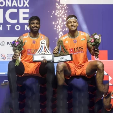 Satwik-Chirag win French Open doubles title