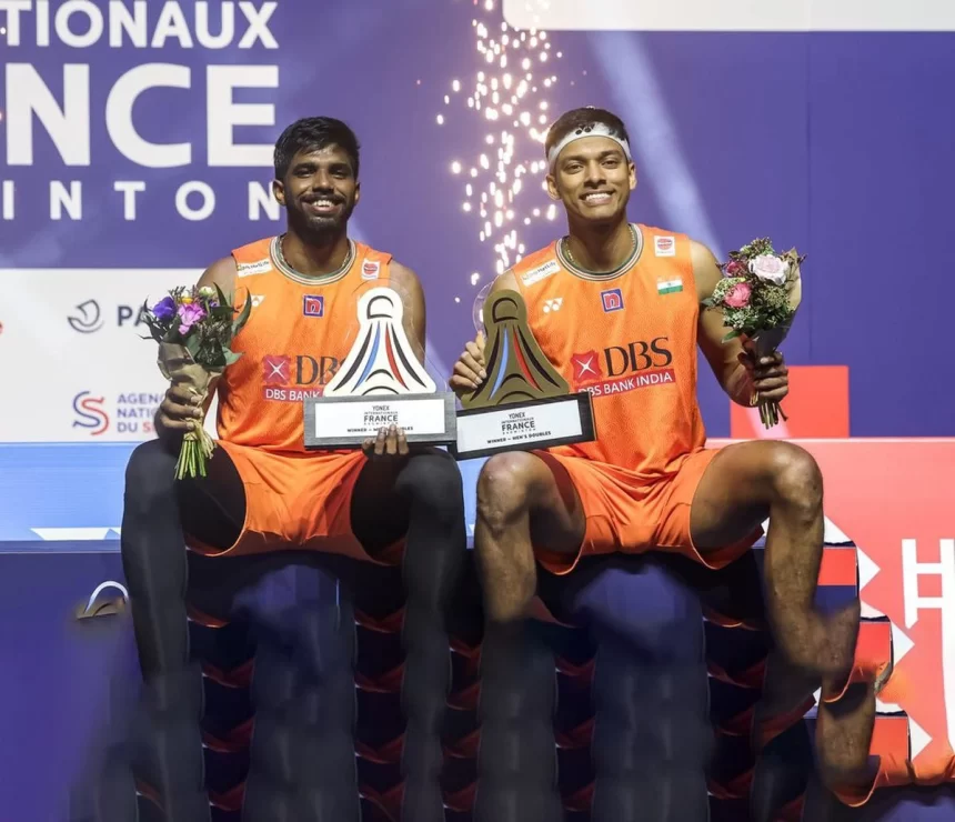 Satwik-Chirag win French Open doubles title