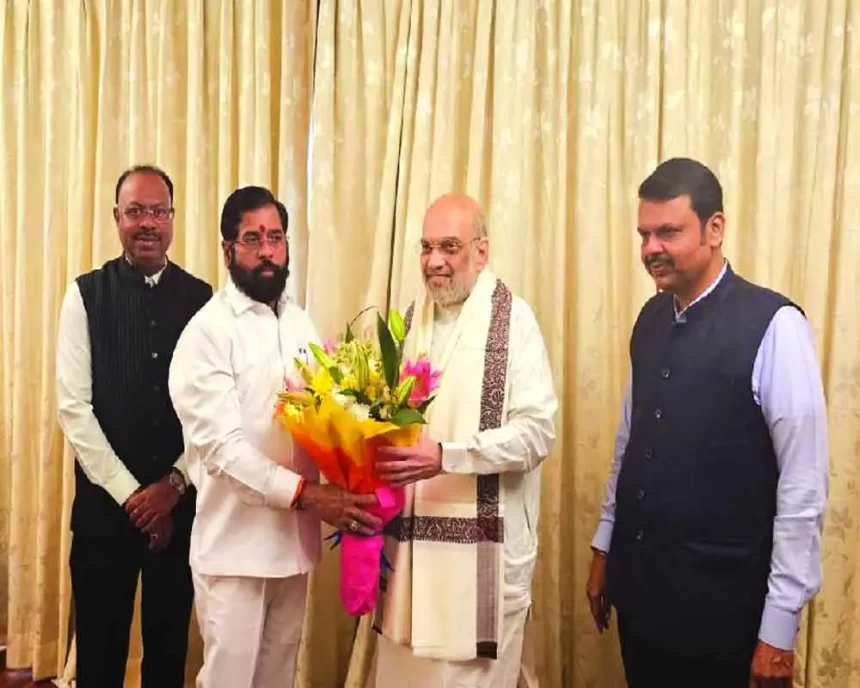 Amit Shah Holds Late-Night Meet On Maharashtra Seat Tangle