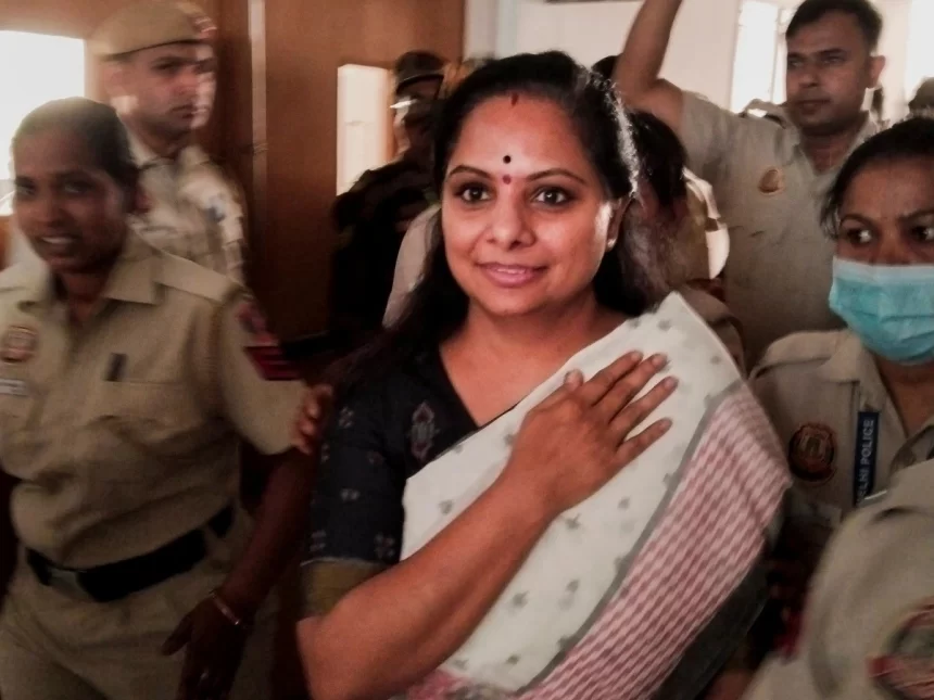 Court sends K Kavitha to 3-day CBI custody in Delhi liquor policy case