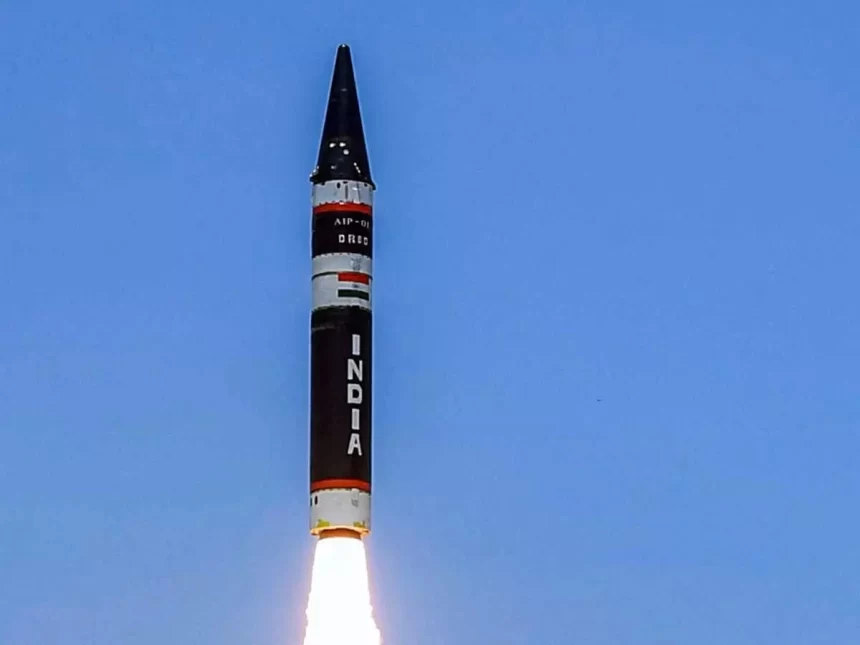 New generation ballistic missile Agni-Prime successfully flight-tested