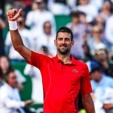 Novak Into Record 77th Masters Semi-Final At Monte Carlo