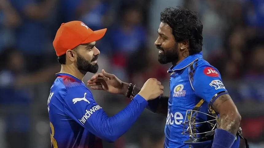 Kohli reminds MI fans Pandya plays for India