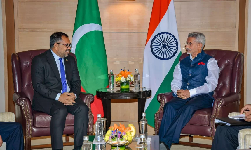 Development of India-Maldives ties based on mutual interests, reciprocal sensitivity: Jaishankar to Maldivian counterpart