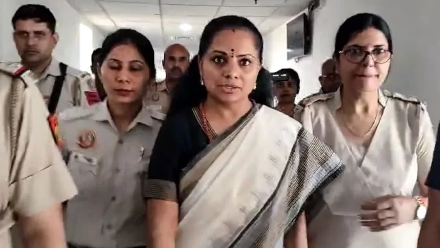 Delhi excise policy case: K Kavitha’s judicial custody extended till May 20