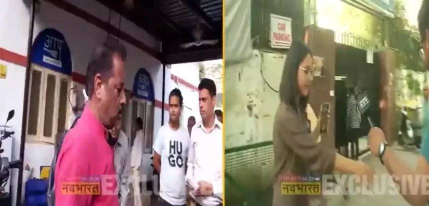 TIMES NOW crew Slapped Heckled By AAP  Journalist Body Demands action against AAP Workers