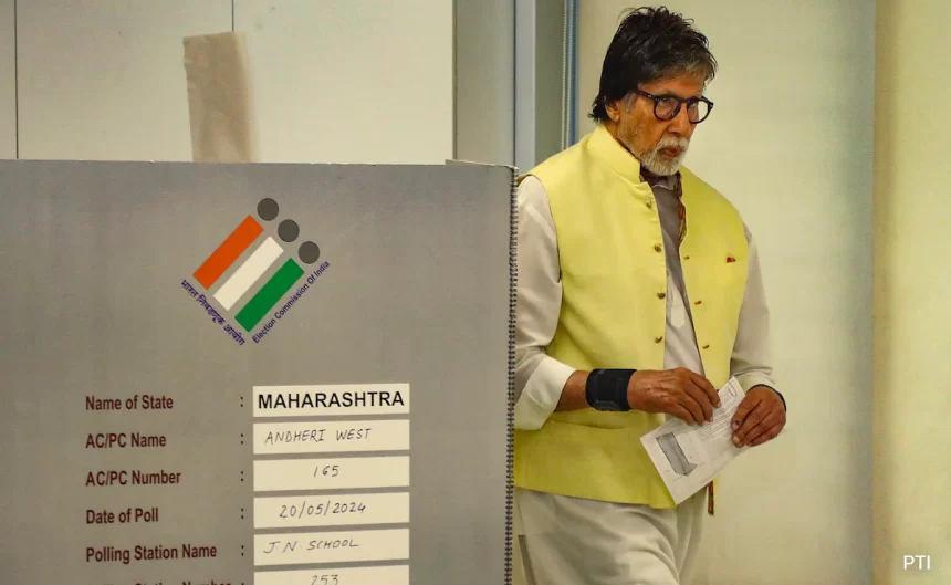 Amitabh, SRK, Other Bollywood Celebs Vote In Mumbai In 5th Phase