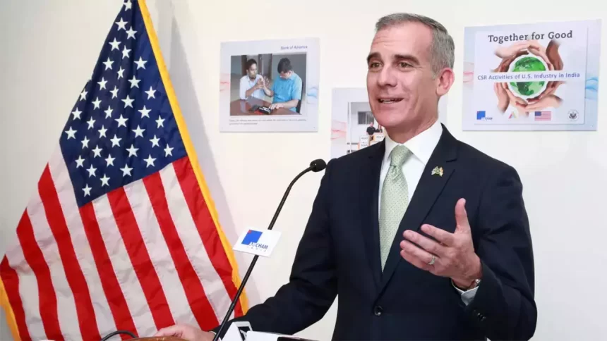 Relationship between India, US ‘multiplicative’: USenvoy Eric Garcetti