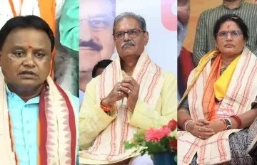 BJP’s Mohan Charan Majhi to be next Odisha chief minister, KV Singh Deo and Pravati Parida deputy CMs