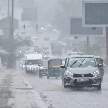 Rain lashes parts of Delhi-NCR, brings relief from intense heatwave