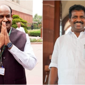 LS Speaker election: Parliament to witness rare contest between NDA ‘s Om  Birla and K. Suresh today