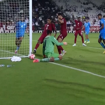 Shocking scenes as India suffer FIFA WC qualifiers exit after Qatar’s controversial goal