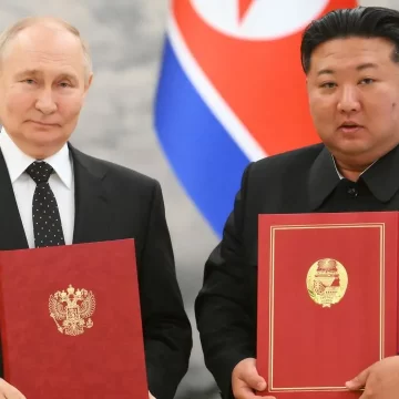 A NATO-style defense pact and an image boost what Vladmir Putin got from North Korean visit