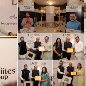 Delhiites Group Hosts a Grand Felicitation Ceremony in Recognition of a Remarkable Electoral Campaign