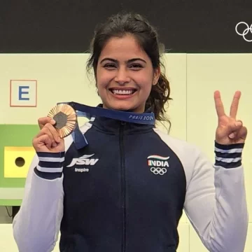 Manu Bhaker opens India’s account in Paris Olympic 2024, becomes first Indian woman to win Olympic medal in shooting