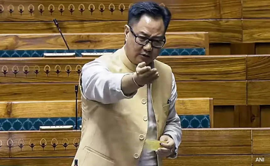 Nobody Can Expect To Escape: Rijiju On Notice Against Rahul Gandhi In LS