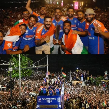 Team India Victory Parade: Country Gives Grand Welcome To Rohit Sharma-Led T20 World Champions