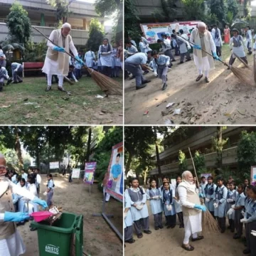 10 years of Swachh Bharat Abhiyan: PM Modi joins cleanliness drive on Gandhi Jayanti