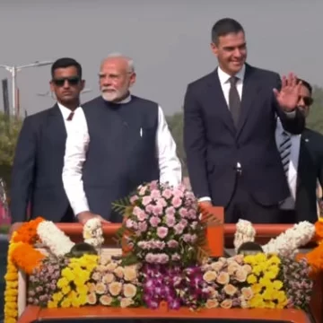 Modi, Sanchez inaugurate India’s 1st private facility for making military aircraft in Vadodara