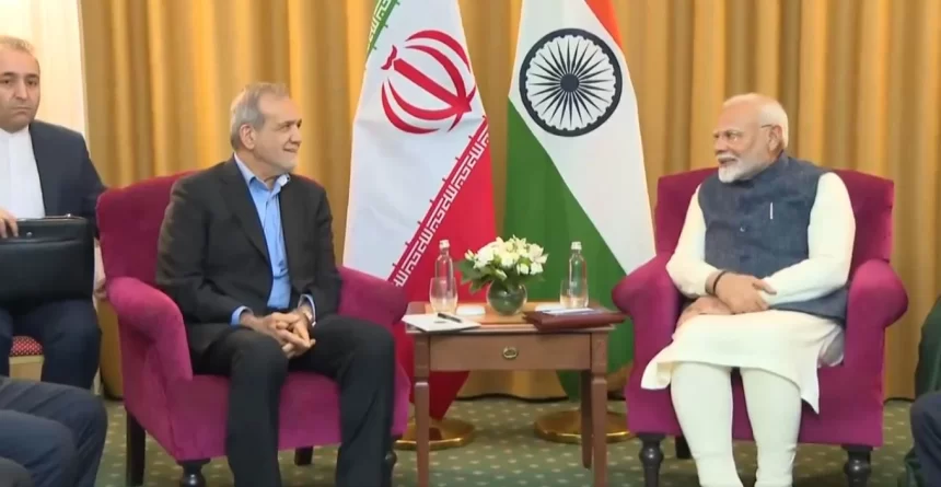 PM Modi meets Iran President Pezeshkian on sidelines of Brics Summit