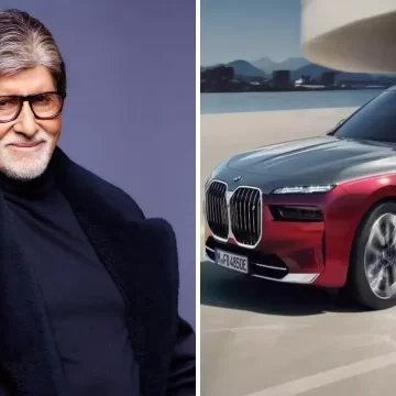 Amitabh adds an electric BMW i7 luxury sedan to his garage