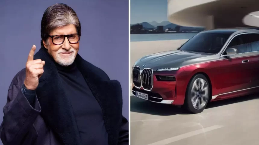 Amitabh adds an electric BMW i7 luxury sedan to his garage