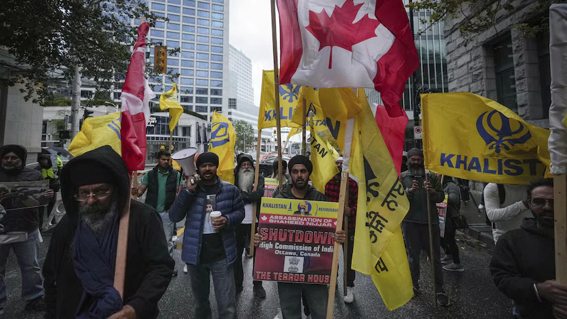 Canadian cities ‘ban protests in front of places of worship’ after Hindu temple attacks