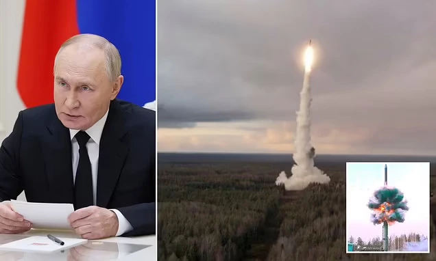 Vladimir Putin Issues Fresh Hypersonic Missile Threat To Ukraine