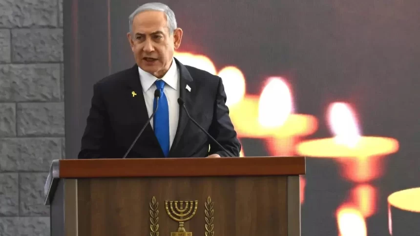 Netanyahu says ICC arrest warrant won’t stop actions in self-defence