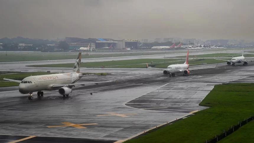 Delhi airport sees 10 flight diversions due to bad weather