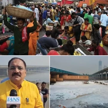 Chhath Puja: BJP, Cong. slam Delhi govt. over bad air, water