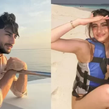 Palak and Ibrahim Ali spark dating rumours with their   Maldives vacation