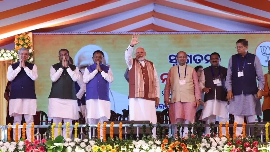 ‘Opposition misleading citizens, busy plotting against country’: PM Modi in Odisha