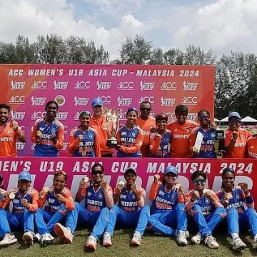 Ind Vs Ban U19 Women’s Asia Cup Final: IND Beat BAN By 41 Runs