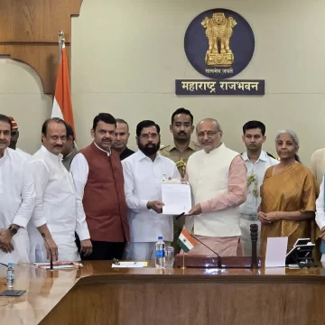 Mahayuti Leaders Meet Governor, Stake Claim To Form Government