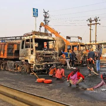 Jaipur LPG tanker blast toll rises to 14, 30 critical, compensation announced