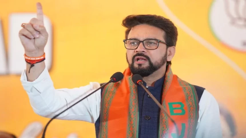 Delhi Election 2025: BJP Policies Reflect Ambedkar’ S Ideals Says MP Anurag Thakur