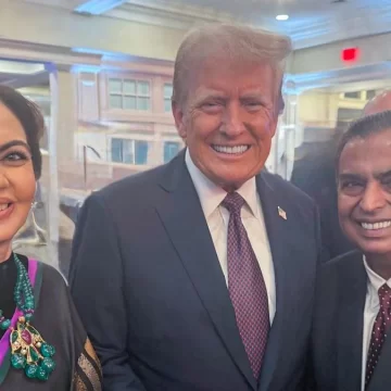 Mukesh, wife Nita meet U.S. President-elect Trump ahead of inauguration