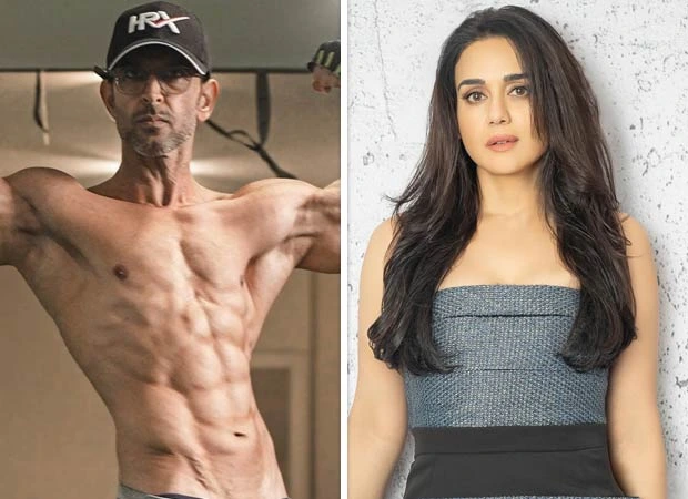 Hrithik Roshan debuts his dream bod, Priety Zinta goes ‘wowee’