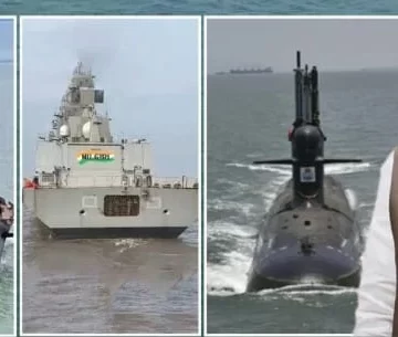 PM Modi commissions INS Surat, INS Nilgiri and INS Vaghsheer in Mumbai