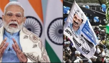 PM Modi targets AAP and Congress for ’25 years of ruin’, calls for ‘double-engine’ govt in Delhi Rally