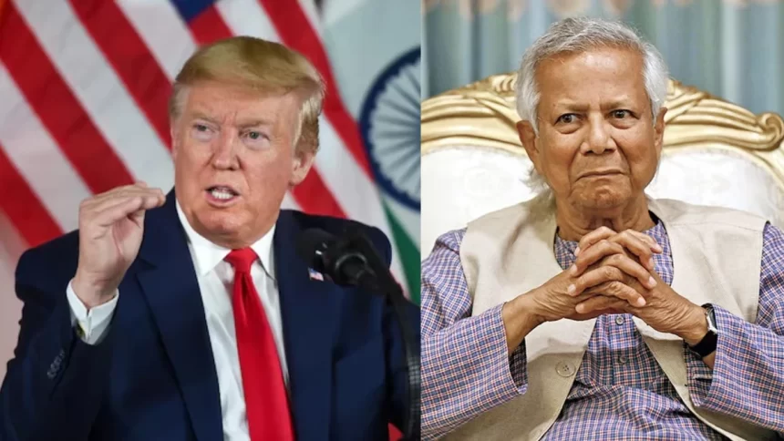 Donald Trump halts US aid to Yunus Interim govt in Bangladesh