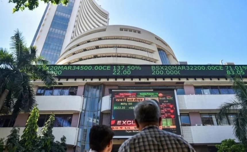 Trump looms over market, Nifty below 23,050, Sensex down 1,235 points