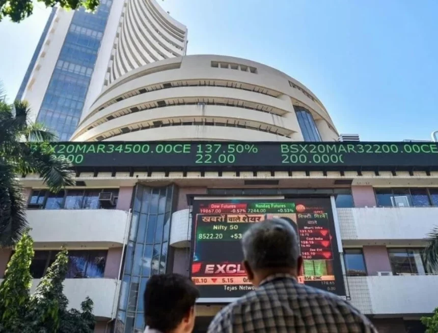 Trump looms over market, Nifty below 23,050, Sensex down 1,235 points