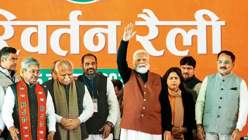 Give BJP a chance to make Delhi world’s best capital, get rid of ‘AAP-da’: PM Modi at Delhi rally