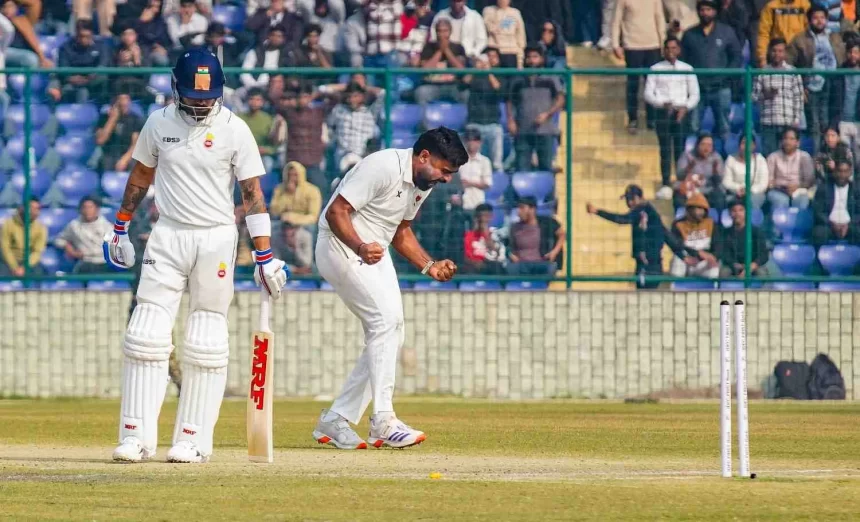 Kohli Clean Bowled By Railways Pacer For 6 Runs In First Ranji Trophy