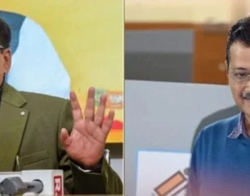 ‘Aapda leaving’: Delhi BJP President mocks Arvind Kejriwal after exit polls predict victory