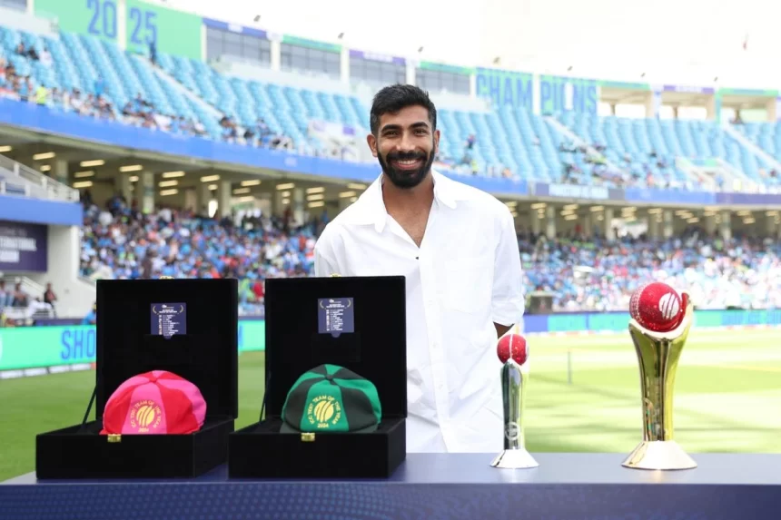 Bumrah receives ICC awards for 2024 during India-Pakistan match